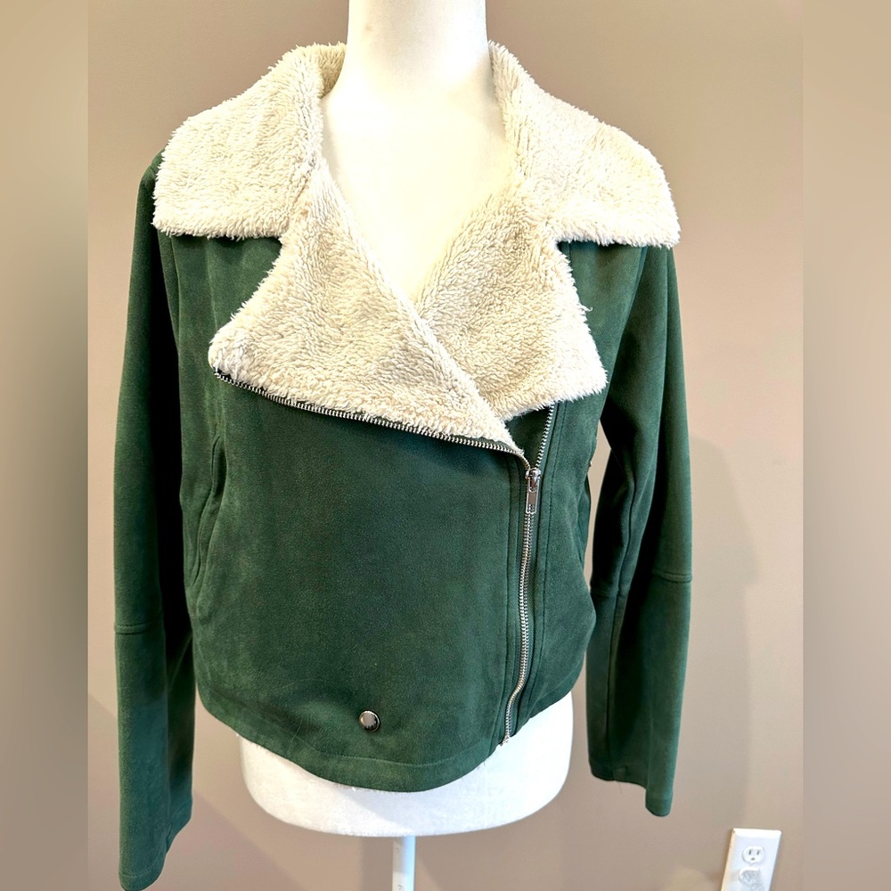 Faux suede Jacket